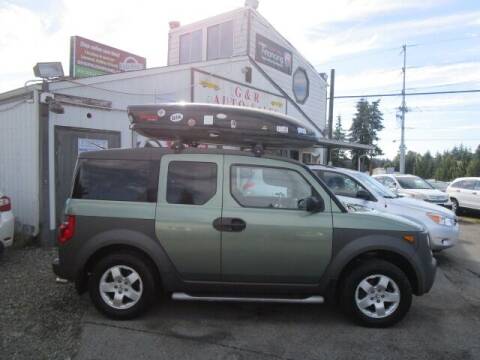 2003 Honda Element for sale at G&R Auto Sales in Lynnwood WA