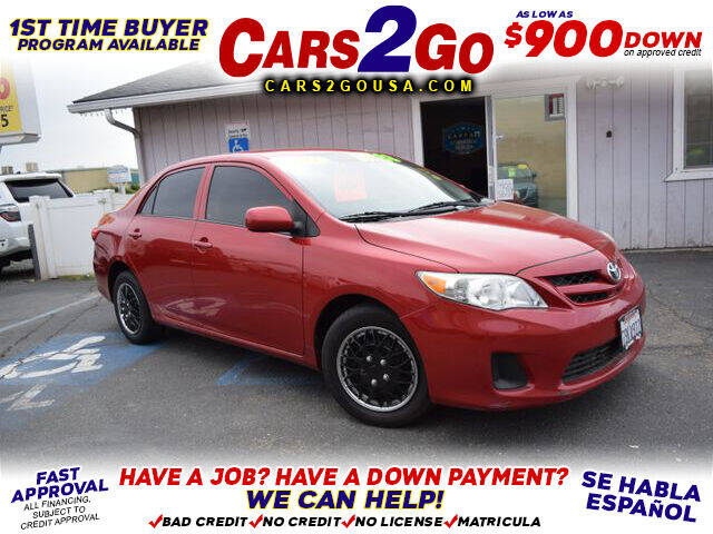 2013 Toyota Corolla for sale at Cars 2 Go in Clovis CA