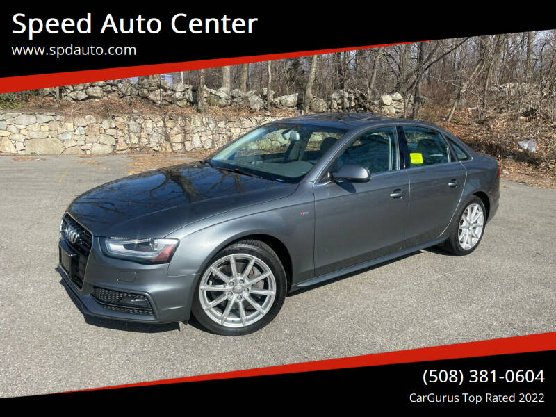 2014 Audi A4 for sale at Speed Auto Center in Milford MA