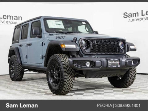 2025 Jeep Wrangler for sale at Sam Leman Chrysler Jeep Dodge of Peoria in Peoria IL