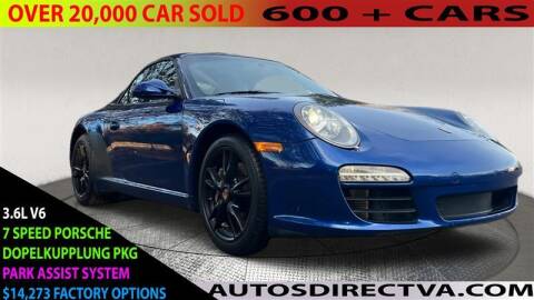 2009 Porsche 911 for sale at AUTOS DIRECT OF FREDERICKSBURG in Fredericksburg VA