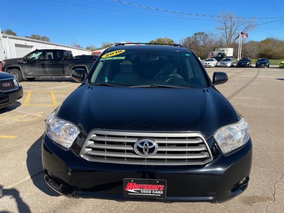 2010 Toyota Highlander for sale at Martinson's Used Cars in Altoona, IA