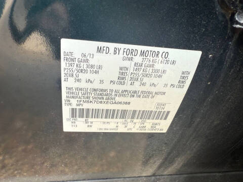 2014 Ford Explorer XLT