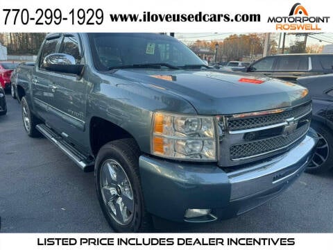 2011 Chevrolet Silverado 1500 for sale at Motorpoint Roswell in Roswell GA