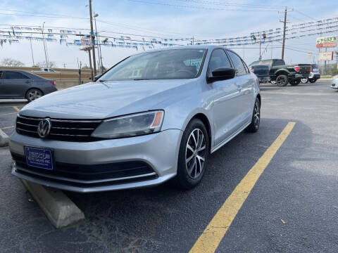 2016 Volkswagen Jetta for sale at Jesco Auto Sales in San Antonio TX