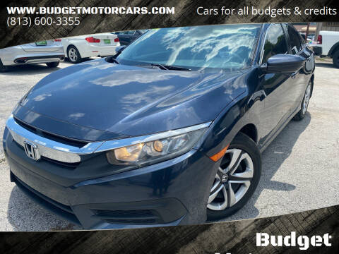 2017 Honda Civic for sale at Budget Motorcars in Tampa FL