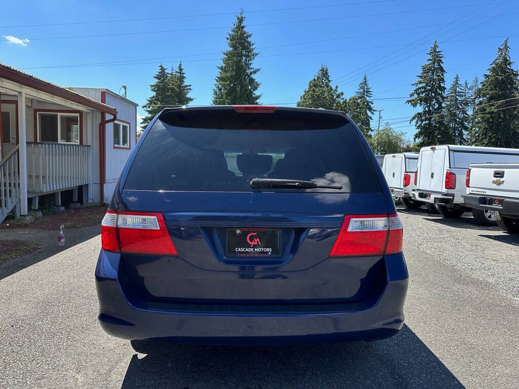 2007 Honda Odyssey for sale at Cascade Motors in Olympia, WA