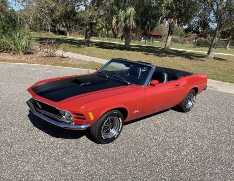 1970 Ford Mustang for sale at P J'S AUTO WORLD-CLASSICS in Clearwater FL