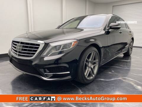 2015 Mercedes-Benz S-Class for sale at Becks Auto Group in Mason OH