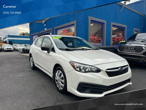 2020 Subaru Impreza for sale at Carwize in Detroit MI