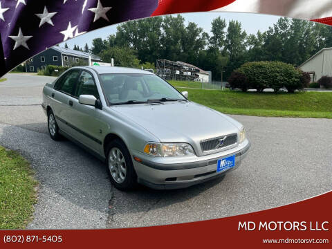 2000 Volvo S40 for sale at MD Motors LLC in Williston VT