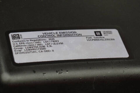 2020 Chevrolet Silverado 1500