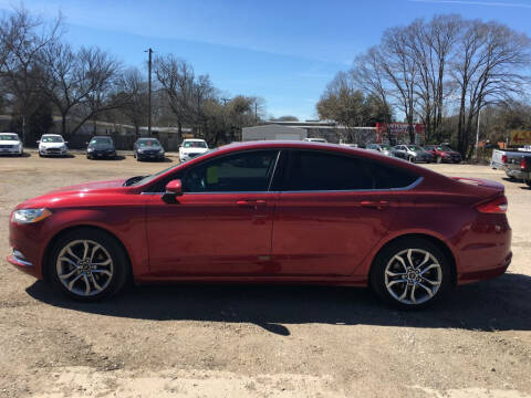 2017 Ford Fusion for sale at R and L Sales of Corsicana in Corsicana TX