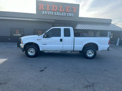 2004 Ford F-250 Super Duty for sale at Ridley Auto Sales, Inc. in White Pine TN