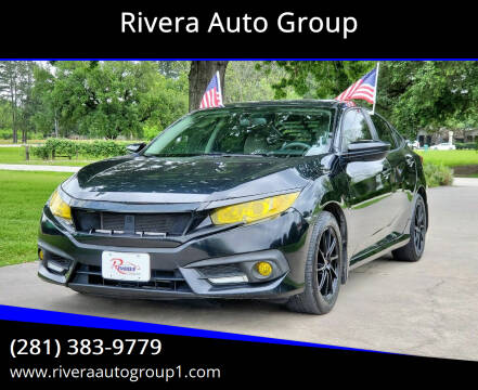 2016 Honda Civic for sale at Rivera Auto Group in Spring TX