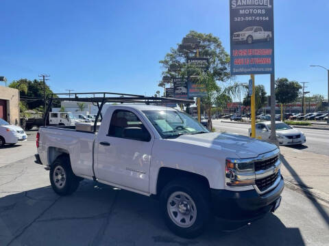 2018 Chevrolet Silverado 1500 for sale at Sanmiguel Motors in South Gate CA