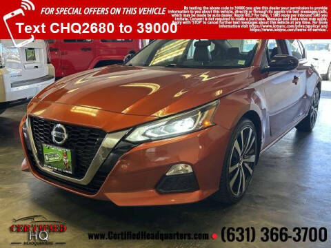 2019 Nissan Altima for sale at CERTIFIED HEADQUARTERS in Saint James NY