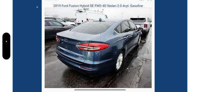 2019 Ford Fusion Hybrid SE photo 3