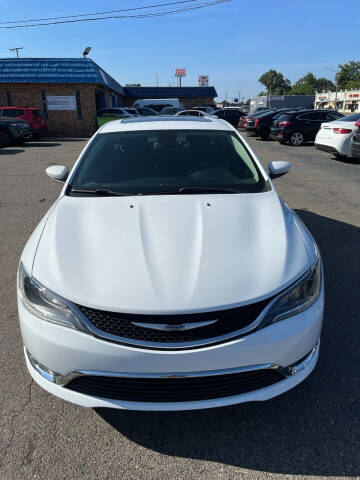 2015 Chrysler 200 for sale at PLATINUM AUTO SALES in Dearborn MI
