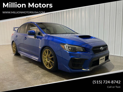 2020 Subaru WRX for sale at Million Motors in Adel IA