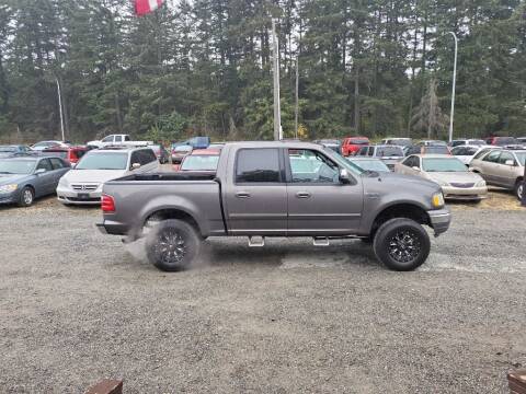 2002 Ford F-150 for sale at WILSON MOTORS in Spanaway WA