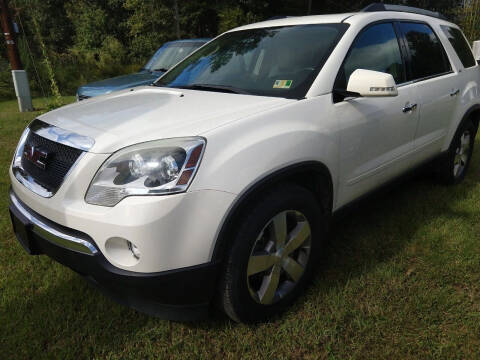 2010 GMC Acadia for sale at Premier Auto Solutions & Sales in Quinton VA