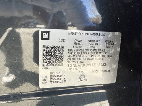 2018 Chevrolet Traverse Premier