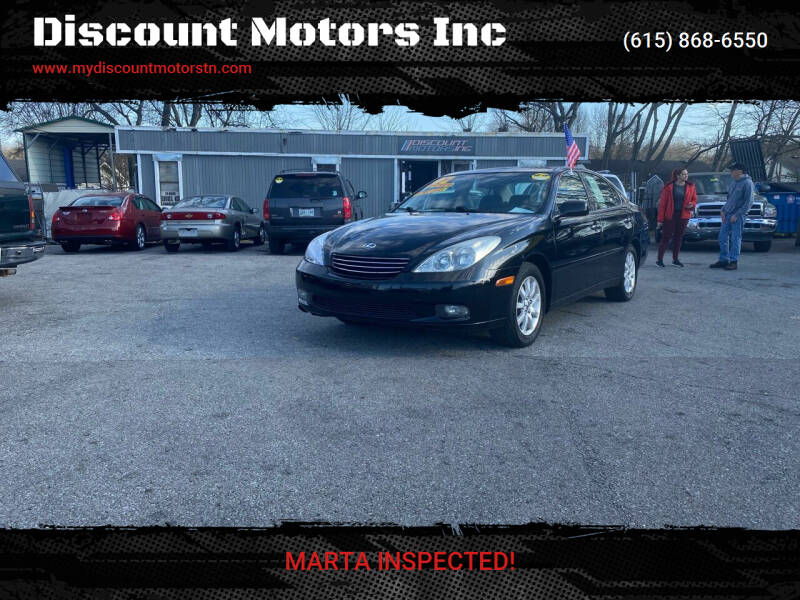 2002 Lexus ES 300 for sale at Discount Motors Inc in Madison TN
