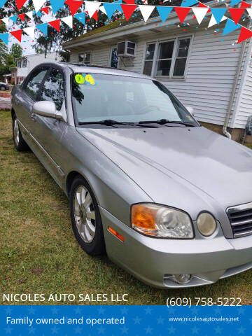 2004 Kia Optima for sale at NICOLES AUTO SALES LLC in Cream Ridge NJ