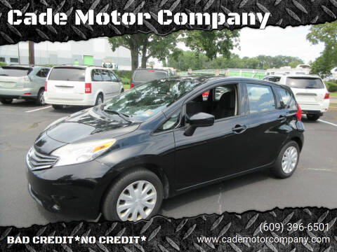 2015 Nissan Versa Note for sale at Cade Motor Company in Lawrenceville NJ