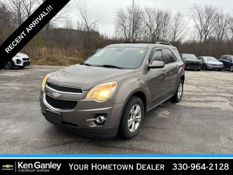 2012 Chevrolet Equinox for sale at Ganley Chevy of Aurora in Aurora OH