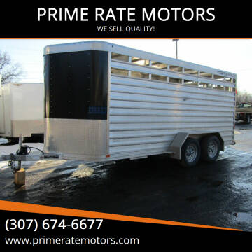 2016 Featherlite 16FT STOCK TRAILER