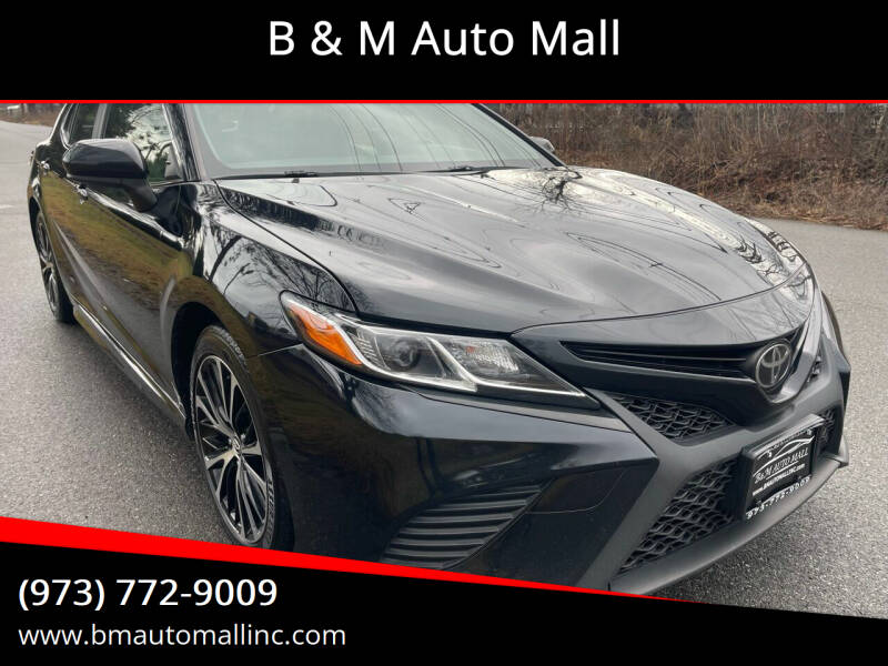 2018 Toyota Camry for sale at B & M Auto Mall in Clifton NJ