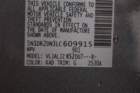 2020 Nissan Pathfinder Platinum