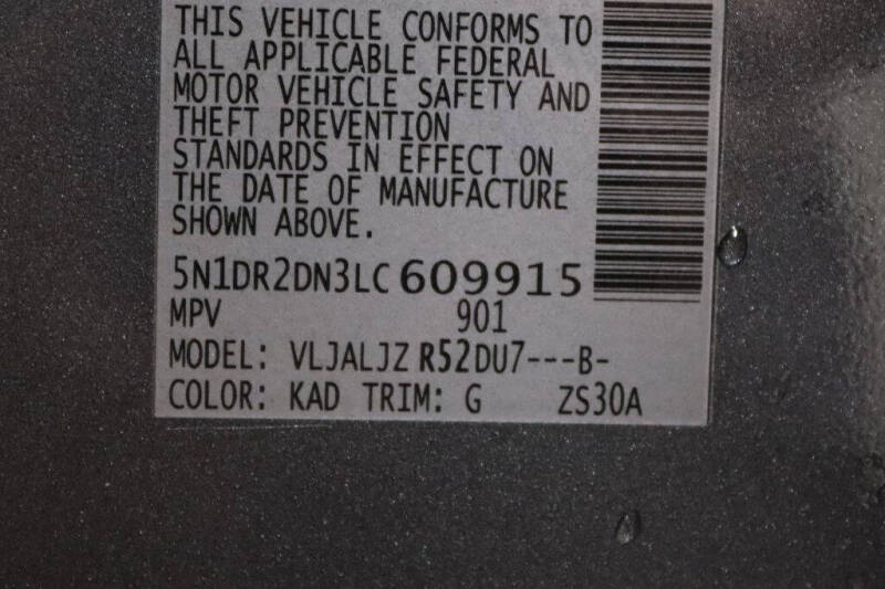 2020 Nissan Pathfinder Platinum