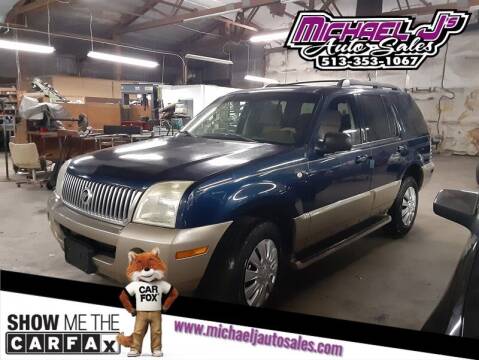 2005 Mercury Mountaineer for sale at MICHAEL J'S AUTO SALES in Cleves OH