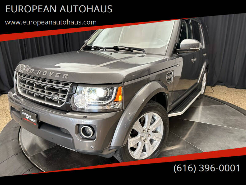 2016 Land Rover LR4 for sale at EUROPEAN AUTOHAUS in Holland MI