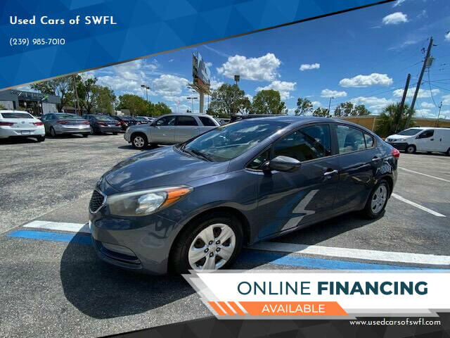 2016 Kia Forte for sale at Used Cars of SWFL in Fort Myers FL