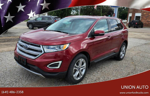 2018 Ford Edge for sale at Union Auto in Union IA