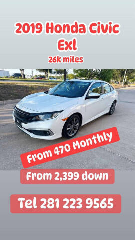 2019 Honda Civic for sale in Houston, TX