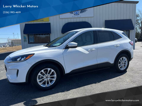 2020 Ford Escape for sale at Larry Whicker Motors in Kernersville NC