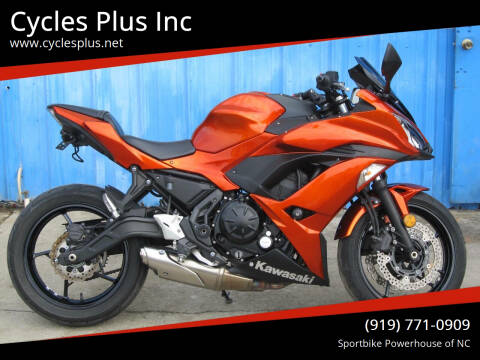 2017 Kawasaki Ninja 650 for sale at Cycles Plus Inc in Garner NC