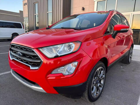 2021 Ford EcoSport for sale at TEXAS CAR DEALS in El Paso TX