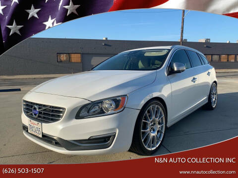 2015 Volvo V60 for sale at n&n auto collection inc in Pasadena CA