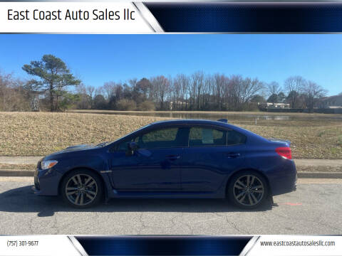 2017 Subaru WRX for sale at East Coast Auto Sales llc in Virginia Beach VA