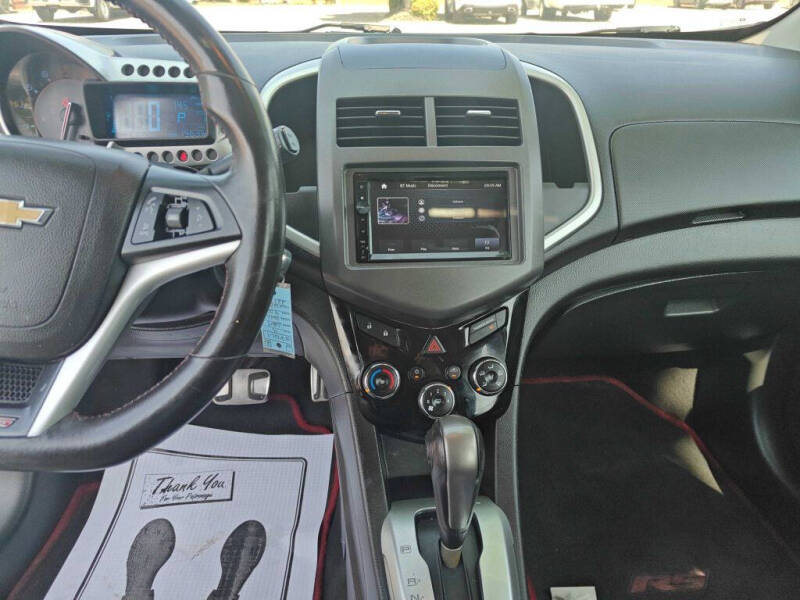 2013 Chevrolet Sonic RS Auto