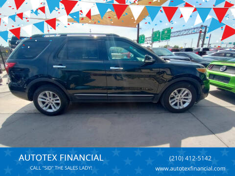 2014 Ford Explorer for sale at AUTOTEX FINANCIAL in San Antonio TX