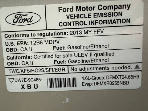 2013 Ford E-Series E-250