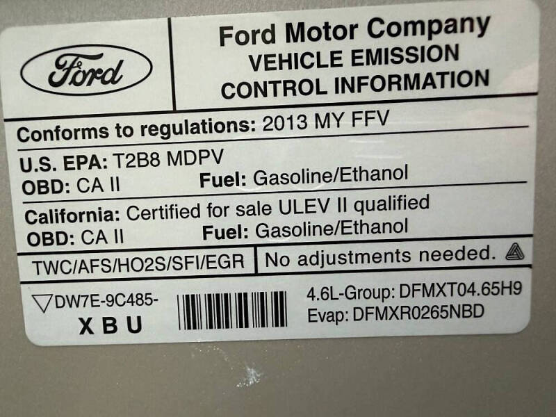 2013 Ford E-Series E-250
