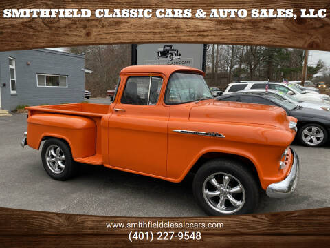 1956 Chevrolet 3100 for sale at Smithfield Classic Cars & Auto Sales, LLC in Smithfield RI
